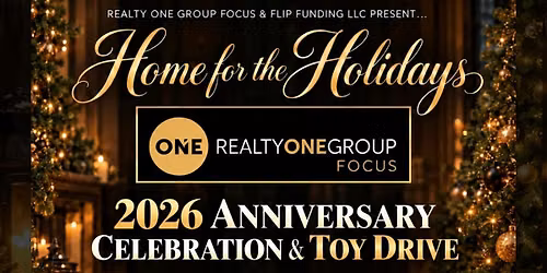 2026 Realty ONE Group Focus Anniversary Celebration & Toy Drive