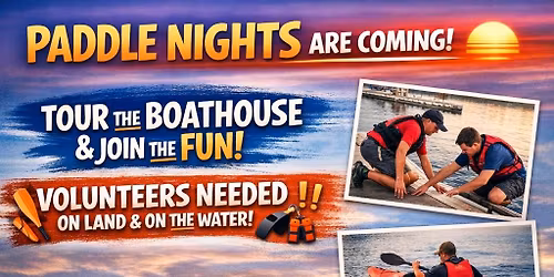 Paddle Night Orientation \u2013 May 29, 2026
