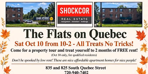 All Treats! Two Months Free Rent!