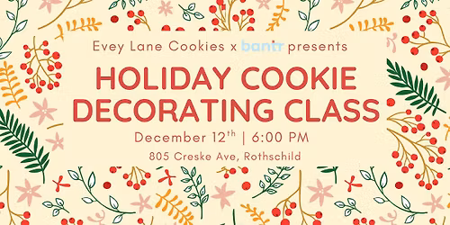 Holiday Cookie Decorating Class
