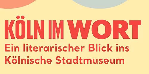 K\u00d6LN IM WORT mit Nasima Razizadeh & Thorsten Kr\u00e4mer