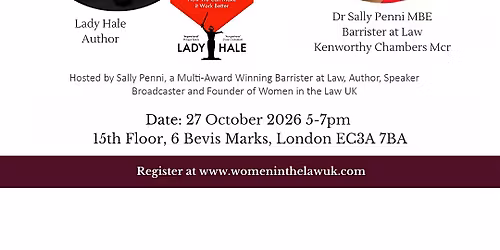 Q&A and Book Club with Lady Hale