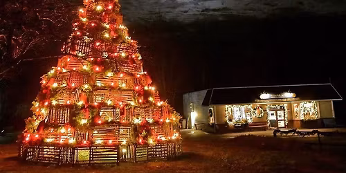 Cape Porpoise Lobster Trap Tree Lighting