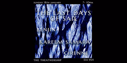 Guest Event - The Last Days of Sail