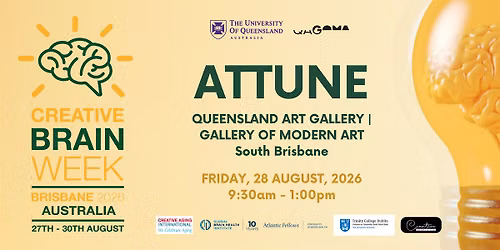 Creative Brain Week - Day 2: QAGOMA, South Bank, Brisbane