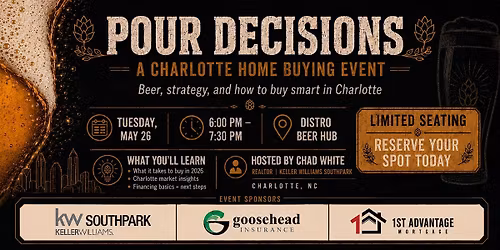 Pour Decisions: A Charlotte Home Buying Event