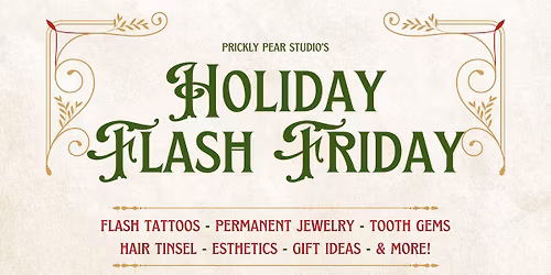 Prickly Pear Studio\u2019s Holiday Flash Friday!\u2744\ufe0f