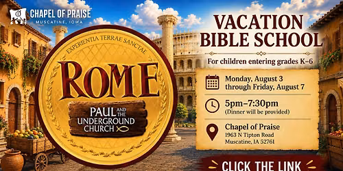 Vacation Bible School @ Chapel of Praise