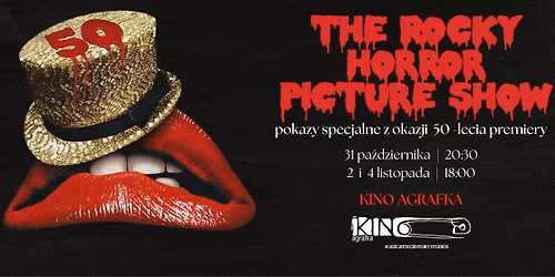 ROCKY HORROR PICTURE SHOW. Pokazy specjalne w Kinie Agrafka