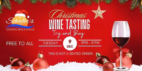 Christmas Wine Tasting - Free Event