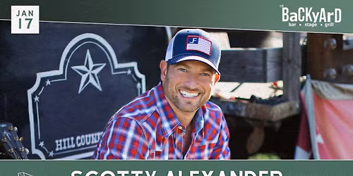 Scotty Alexander at The Backyard