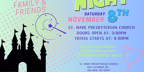 Mound Ridge Trivia Fundraiser 