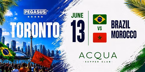BRAZIL VS MOROCCO WATCH PARTY + AFTER PARTY
