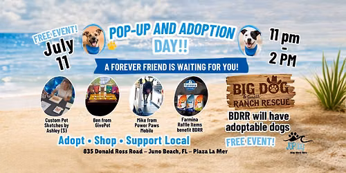 Pop-Up and Adoption Day \ud83d\udc3e
