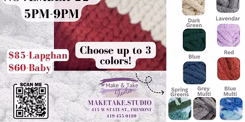 Chunky Blanket Handknitting Class