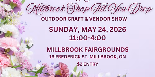 5th Annual Millbrook Shop Till You Drop Outdoor Craft & Vendor Show