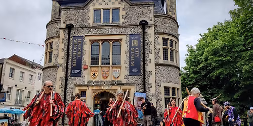 Red Stags at Winchester Mayfest