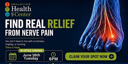 FREE Neuropathy Care & Treatment Seminar in Broadview Heights, OH