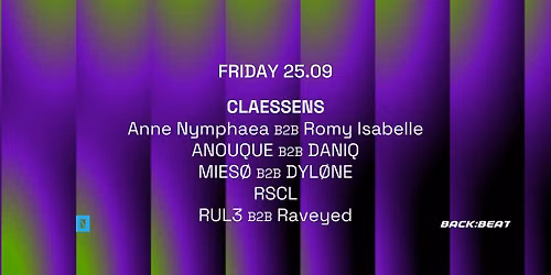 25.09 TOFFLER Presents CLEASSENS