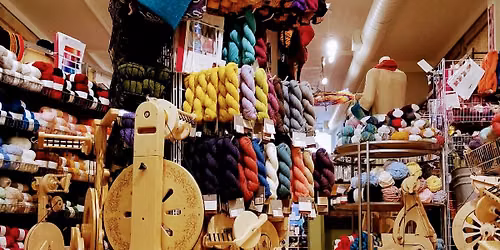World Wide Knit in Public Day - Stoughton