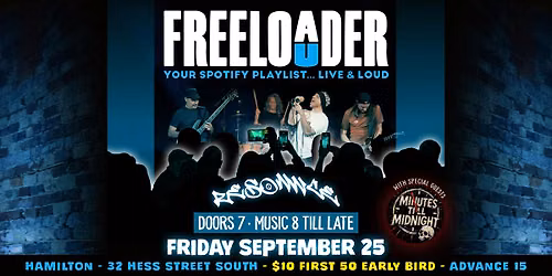 Freeloader ROCKS Resonnce in Hess Village
