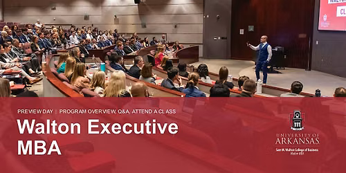 Walton Executive MBA Saturday Preview Day