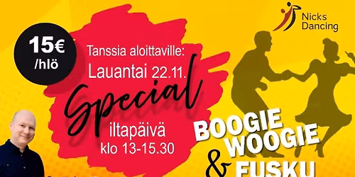 Boogie Special feat. Fusku. Aloittelijoille! Tule testaamaan!