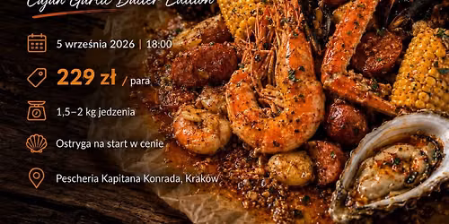 \ud83c\udf36\ufe0f Louisiana Seafood Boil Night - ubrudzimy sobie r\u0119ce! 