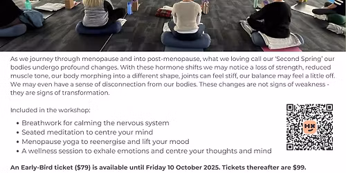 Menopause Yoga and Wellness: Moving into Wholeness