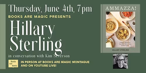 In-Store: Hillary Sterling: AMMAZZA! w\/ Kim Severson