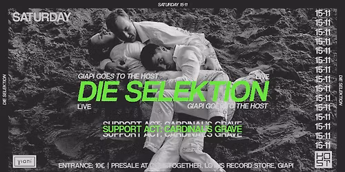 \u0393\u03b9\u03b1\u03c0\u03af x OSM Tapes present: Die Selektion (DE) live at The Host