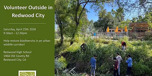 Volunteer Outdoors at Redwood High School