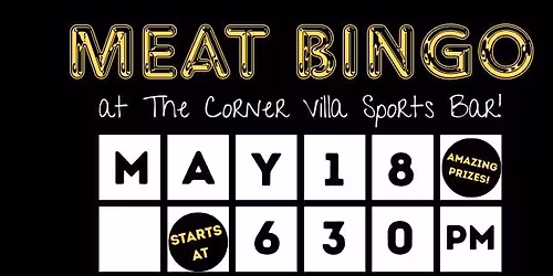 Meat Bingo at the Corner Villa