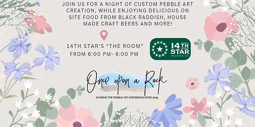 Pebble Art Workshop at 14th Star Brewing Co.