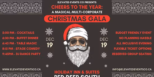 Cheers To The Year: A Magical Multi-Corporate Christmas Gala (Presented By Elevated Events Co)