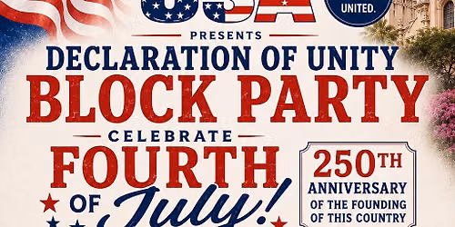 House of USA Independence Day Lawn Program