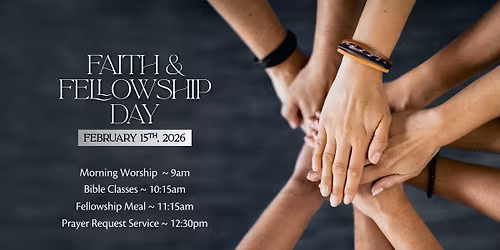 Faith & Fellowship Day