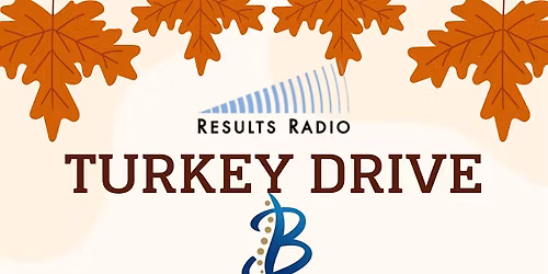 Results Radio & Bogert Chiropractic Turkey Drive
