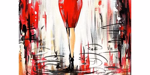 Lady In Red - Kam Tong Garden Restaurant, Great Holm.