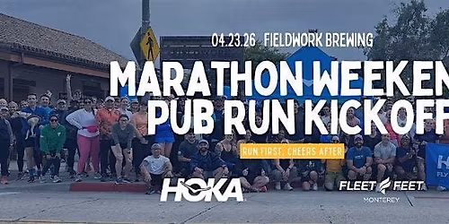 Marathon Weekend Pub Run Kickoff