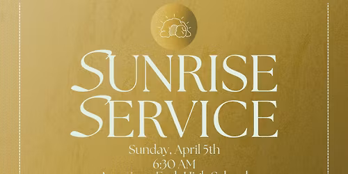 Sunrise Service
