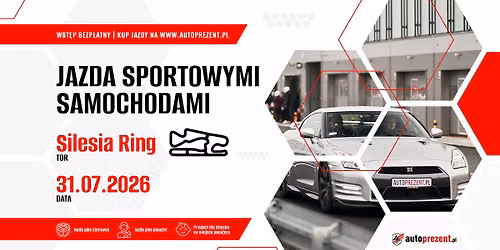 Tor Silesia Ring- przeja\u017cd\u017cki sportowymi samochodami z autoprezent. pl