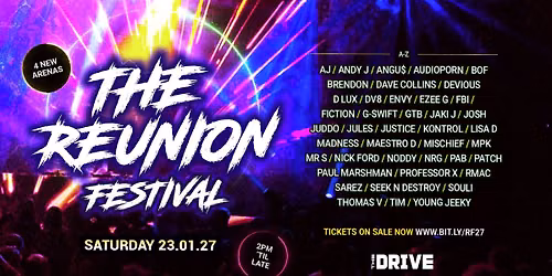 Reunion Festival 2027 (4th release on sale)