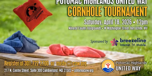 Potomac Highlands United Way Cornhole Tournament