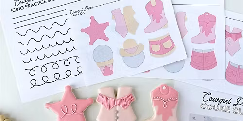 Cowgirl Disco Cookie Decorating Class