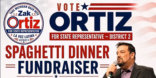 Ortiz For State Rep Spaghetti Fundraiser 