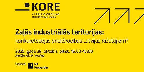 Za\u013c\u0101s industri\u0101l\u0101s teritorijas: konkur\u0113tsp\u0113jas priek\u0161roc\u012bbas Latvijas ra\u017eot\u0101jiem?