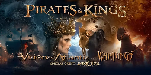 VISIONS OF ATLANTIS, WARKINGS, Induction \u2013 Pirates & Kings Tour 2026 | ZL\u00cdN - Masters of Rock Caf\u00e9 