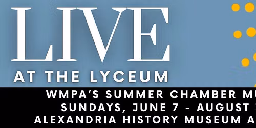 LIVE at the Lyceum: Alexandria Baroque Concert