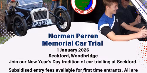 Norman Perren Memorial Car Trial
